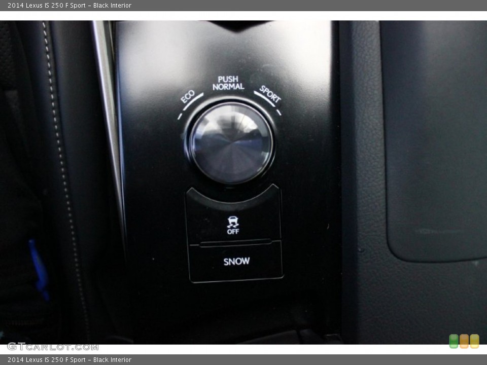 Black Interior Controls for the 2014 Lexus IS 250 F Sport #93661636