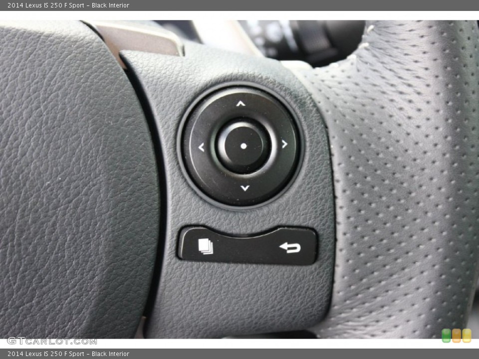 Black Interior Controls for the 2014 Lexus IS 250 F Sport #93661801