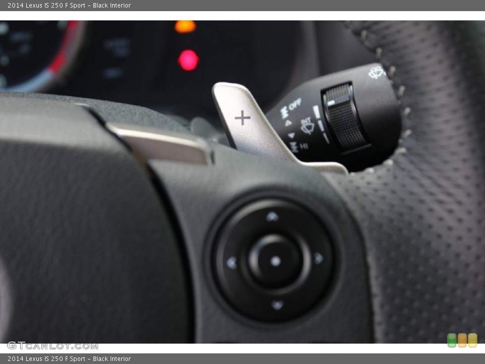 Black Interior Controls for the 2014 Lexus IS 250 F Sport #93661813
