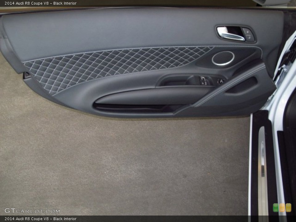 Black Interior Door Panel for the 2014 Audi R8 Coupe V8 #93664564