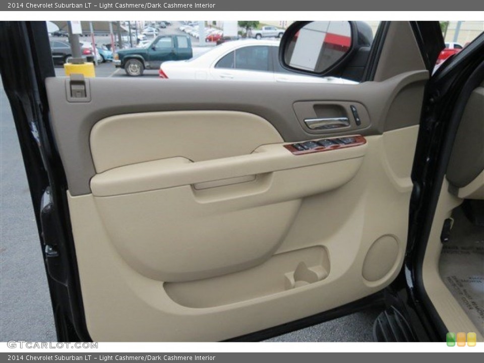 Light Cashmere/Dark Cashmere 2014 Chevrolet Suburban Interiors