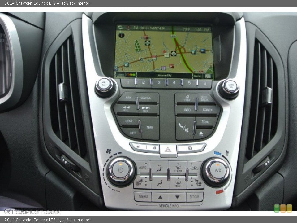 Jet Black Interior Controls for the 2014 Chevrolet Equinox LTZ #93671830