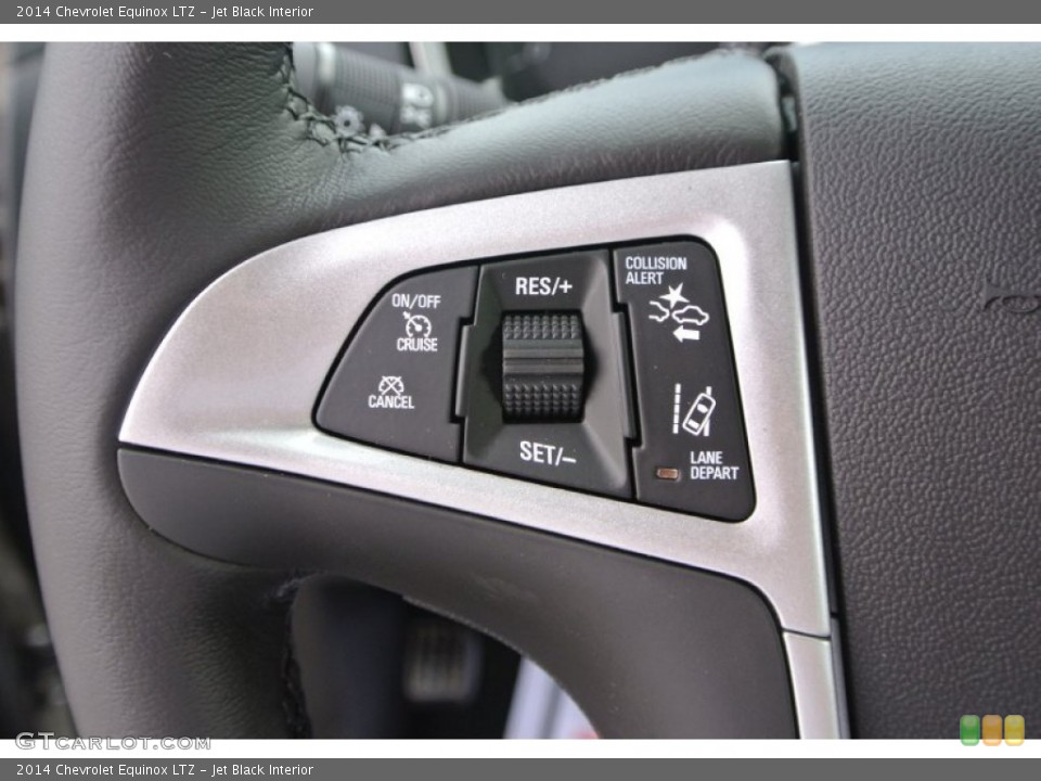 Jet Black Interior Controls for the 2014 Chevrolet Equinox LTZ #93671882