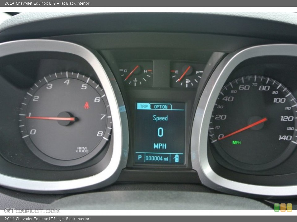 Jet Black Interior Gauges for the 2014 Chevrolet Equinox LTZ #93671933