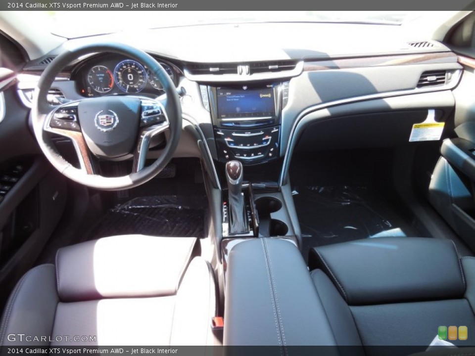 Jet Black Interior Dashboard for the 2014 Cadillac XTS Vsport Premium AWD #93678185