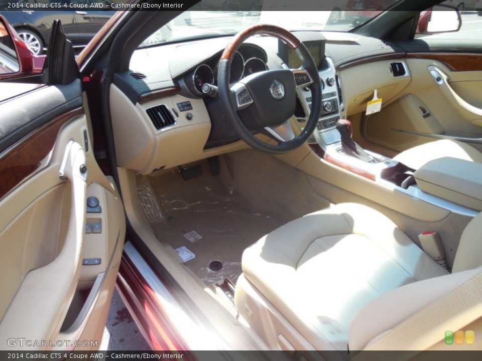 Cashmere Ebony Interior Photo For The 2014 Cadillac Cts 4