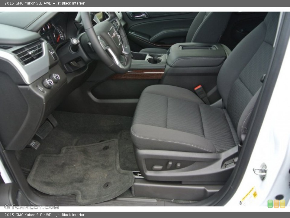 Jet Black Interior Front Seat for the 2015 GMC Yukon SLE 4WD #93680120