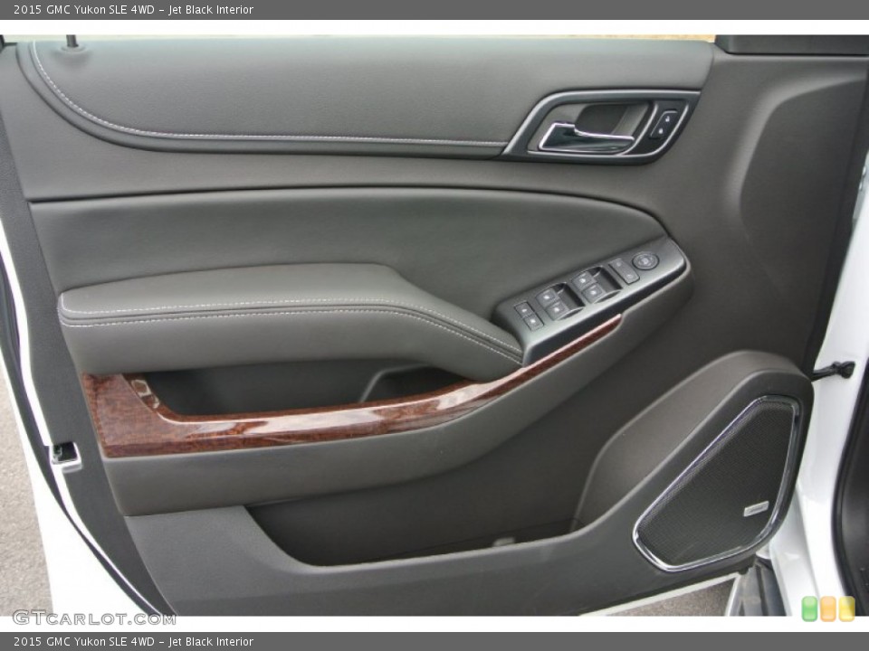 Jet Black Interior Door Panel for the 2015 GMC Yukon SLE 4WD #93680138