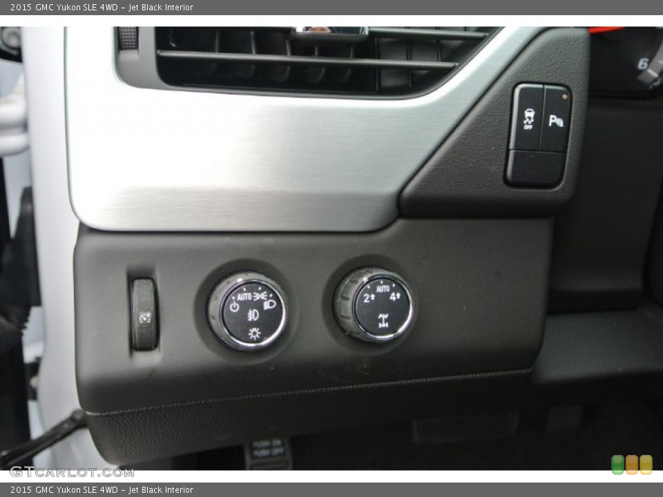 Jet Black Interior Controls for the 2015 GMC Yukon SLE 4WD #93680159