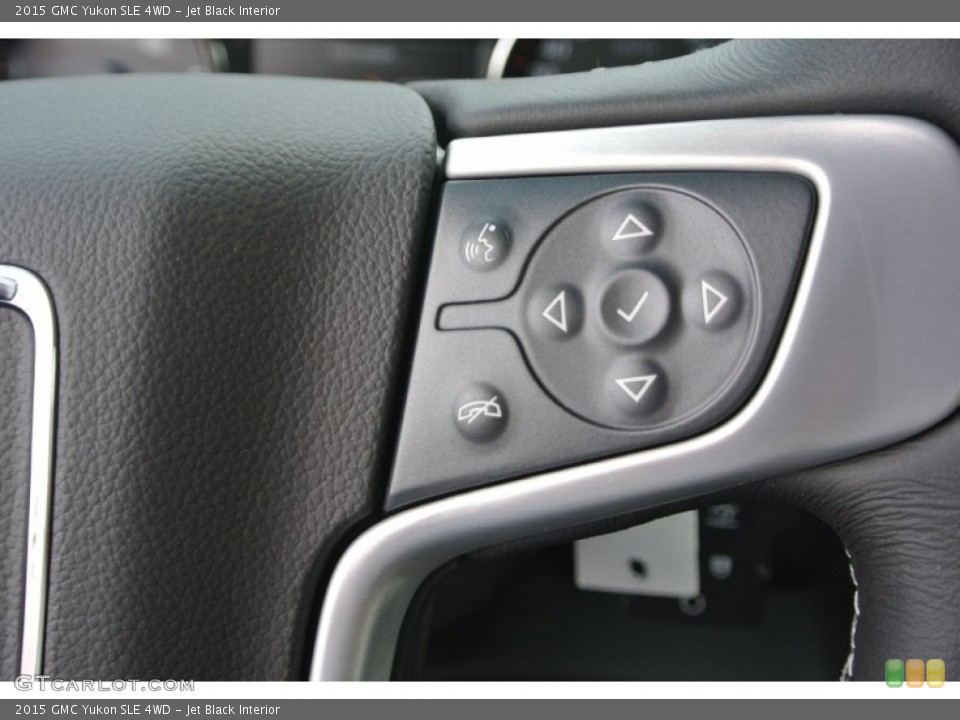Jet Black Interior Controls for the 2015 GMC Yukon SLE 4WD #93680224