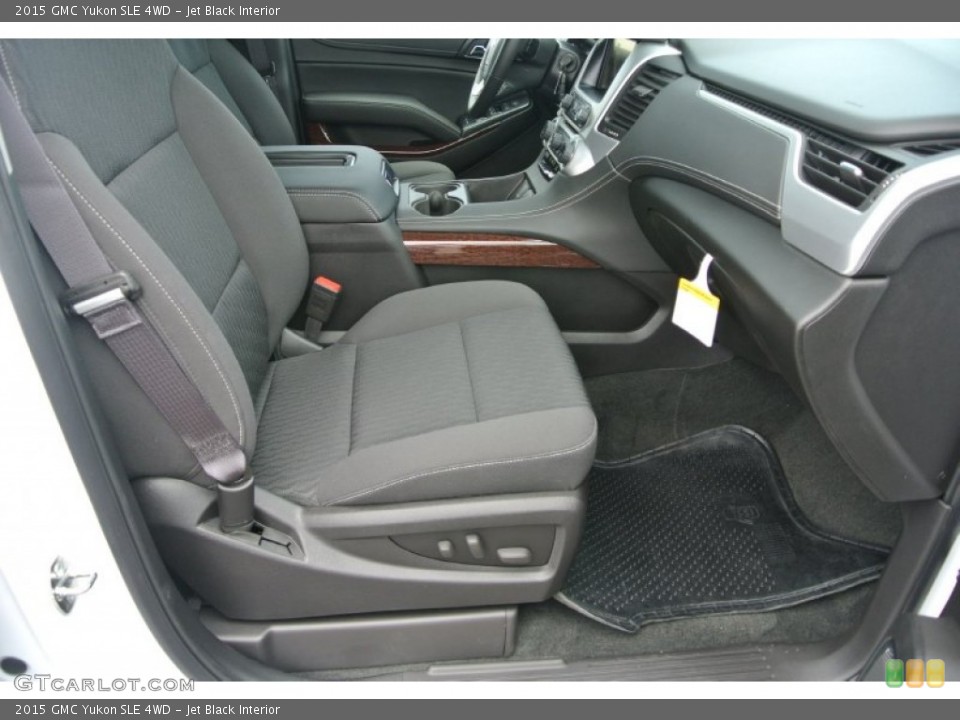 Jet Black Interior Front Seat for the 2015 GMC Yukon SLE 4WD #93680330