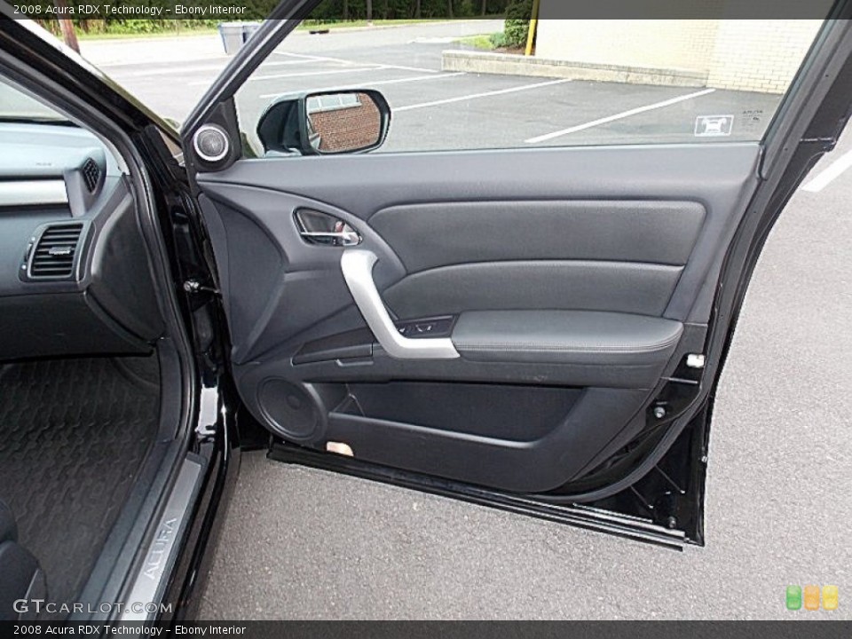Ebony Interior Door Panel for the 2008 Acura RDX Technology #93681452