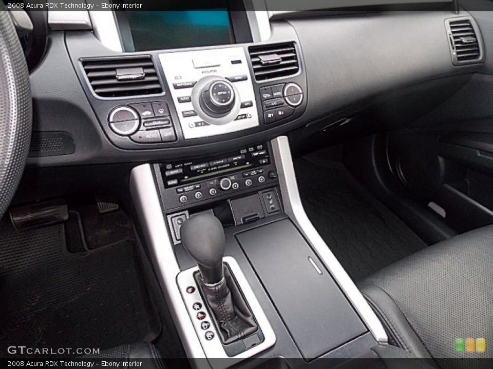 Ebony Interior Transmission for the 2008 Acura RDX Technology #93681689