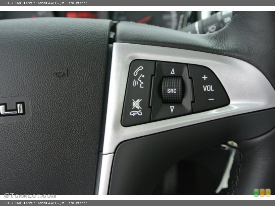 Jet Black Interior Controls for the 2014 GMC Terrain Denali AWD #93686996