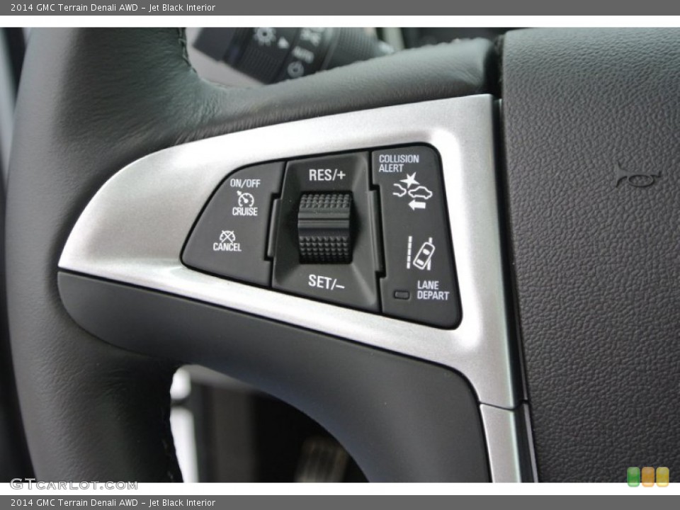 Jet Black Interior Controls for the 2014 GMC Terrain Denali AWD #93687014