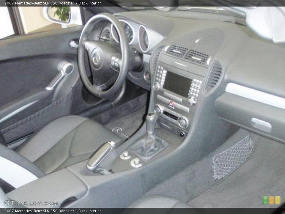 Black Interior Transmission for the 2007 Mercedes-Benz SLK 350 Roadster #9368749