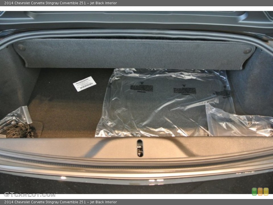 Jet Black Interior Trunk for the 2014 Chevrolet Corvette Stingray Convertible Z51 #93687590
