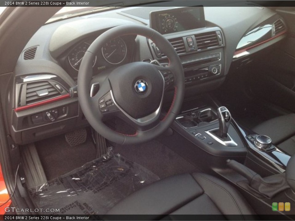 Black Interior Photo for the 2014 BMW 2 Series 228i Coupe #93694886