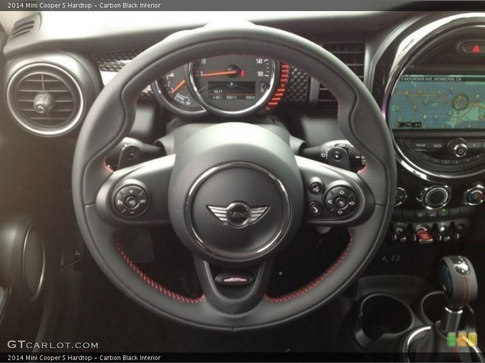 Carbon Black Interior Steering Wheel for the 2014 Mini Cooper S Hardtop #93695273