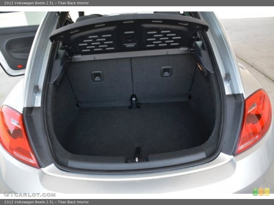 Titan Black Interior Trunk for the 2013 Volkswagen Beetle 2.5L #93700607