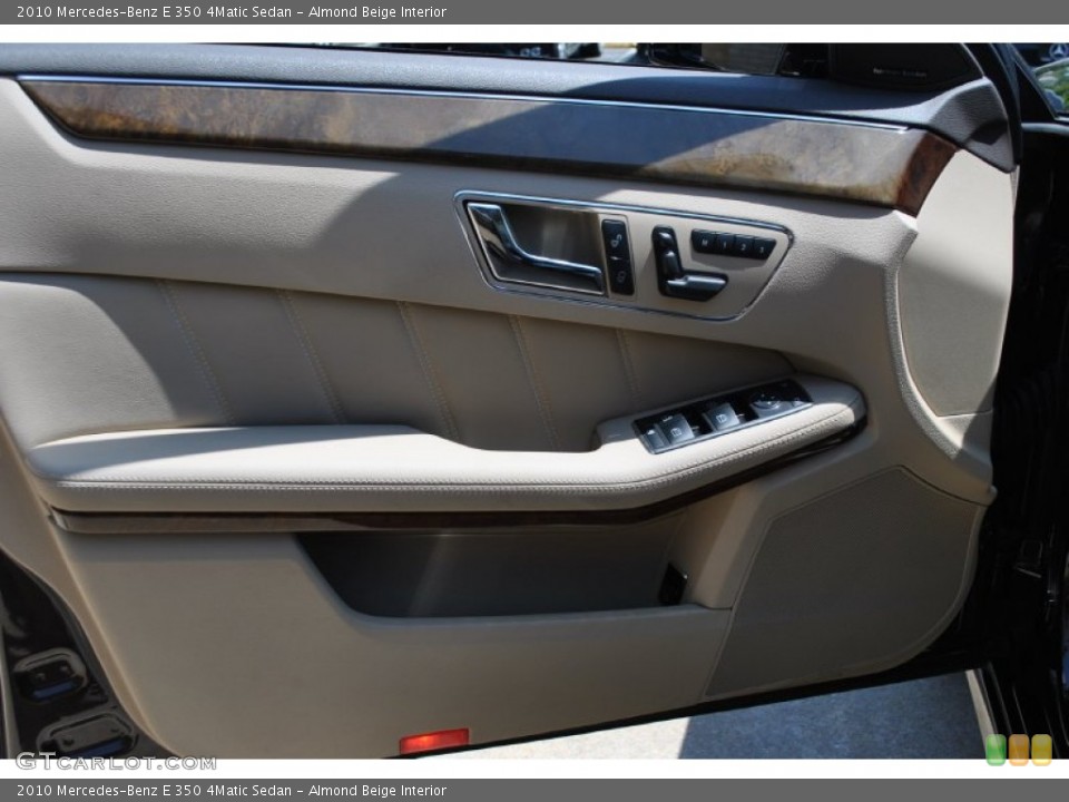 Almond Beige Interior Door Panel for the 2010 Mercedes-Benz E 350 4Matic Sedan #93701819