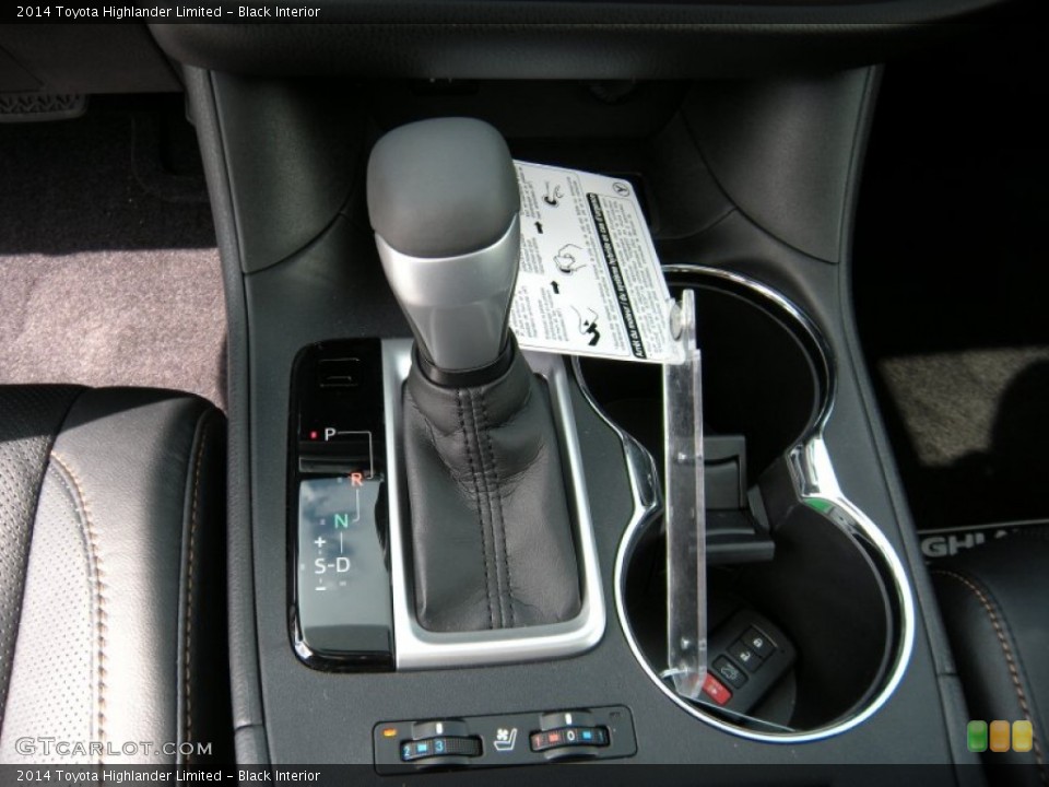 Black Interior Transmission for the 2014 Toyota Highlander Limited #93708501