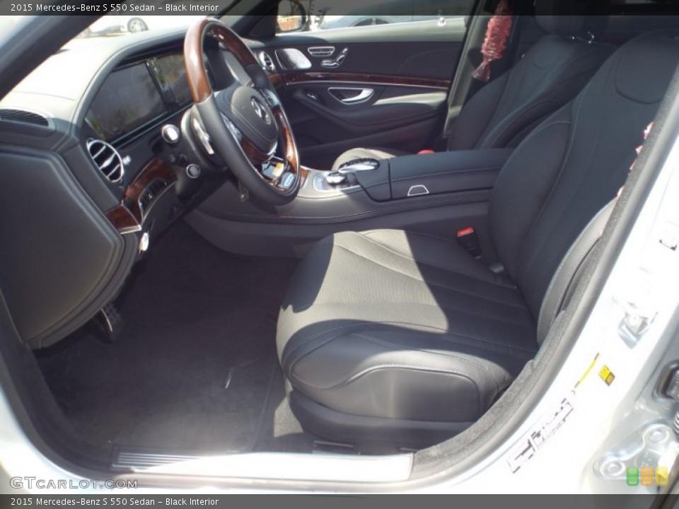 Black Interior Photo for the 2015 Mercedes-Benz S 550 Sedan #93716613