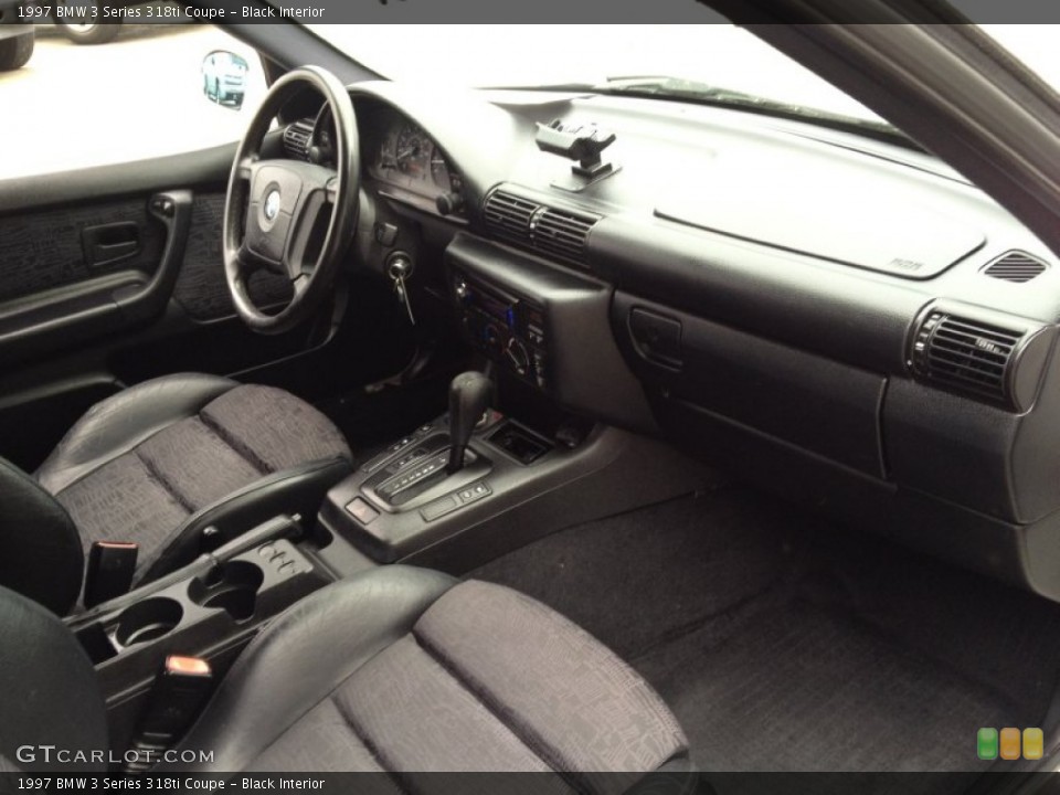 Black Interior Photo for the 1997 BMW 3 Series 318ti Coupe #93721251