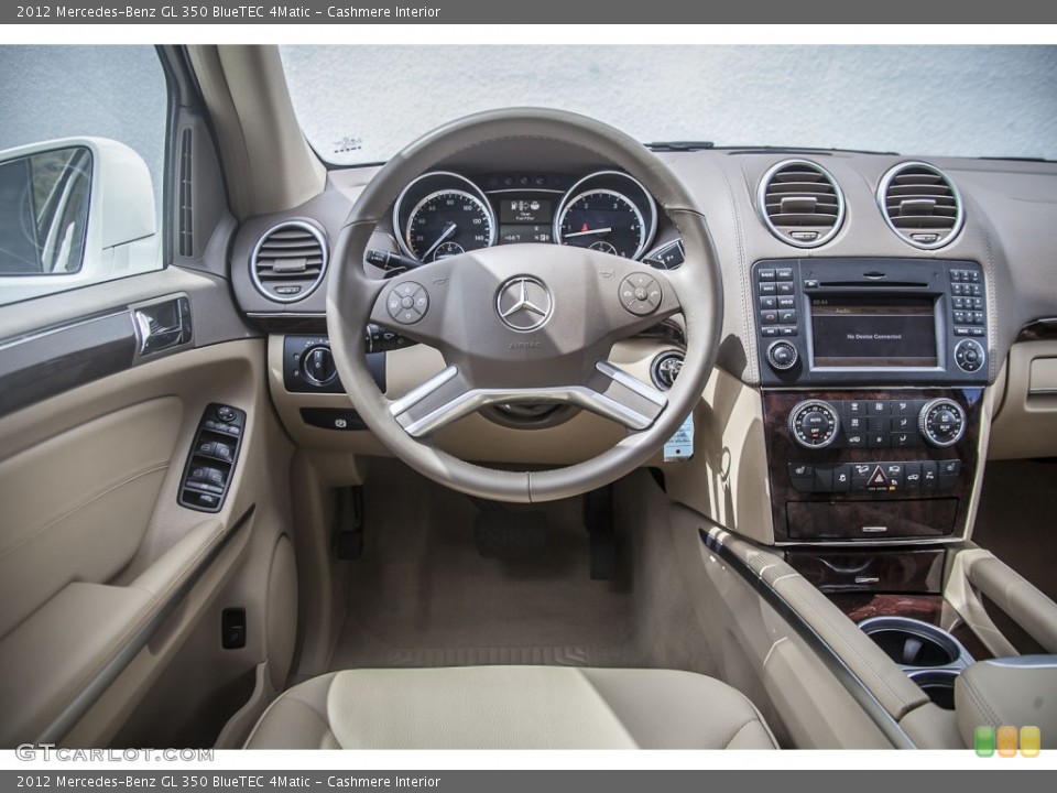 Cashmere Interior Dashboard for the 2012 Mercedes-Benz GL 350 BlueTEC 4Matic #93722139