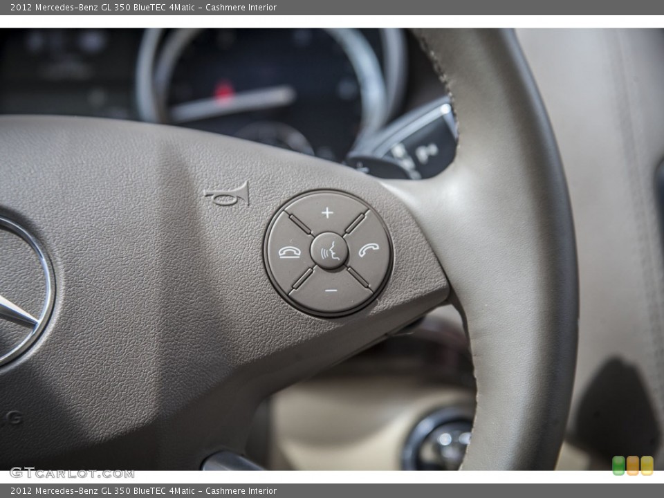 Cashmere Interior Controls for the 2012 Mercedes-Benz GL 350 BlueTEC 4Matic #93722538