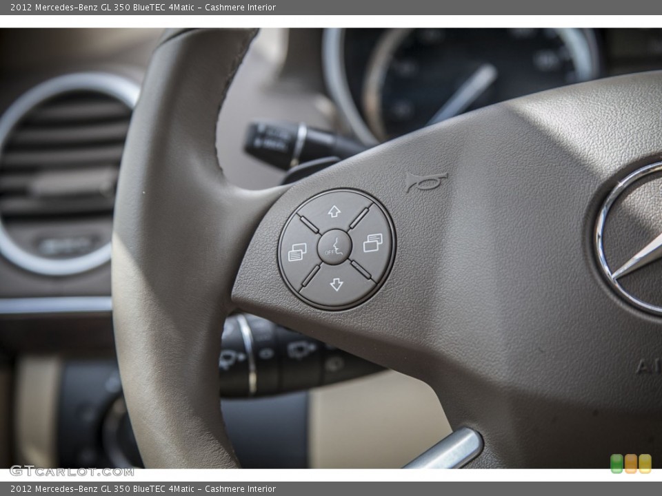 Cashmere Interior Controls for the 2012 Mercedes-Benz GL 350 BlueTEC 4Matic #93722574