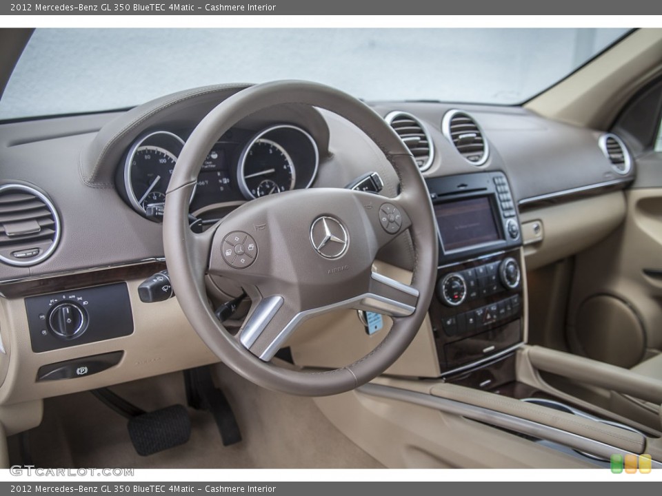 Cashmere Interior Dashboard for the 2012 Mercedes-Benz GL 350 BlueTEC 4Matic #93722608