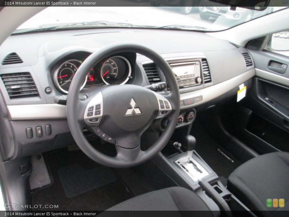 Black Interior Photo for the 2014 Mitsubishi Lancer ES Sportback #93733122