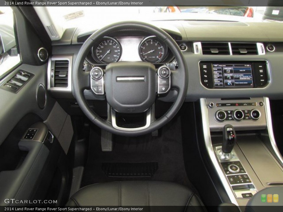 Ebony/Lunar/Ebony Interior Dashboard for the 2014 Land Rover Range Rover Sport Supercharged #93734514