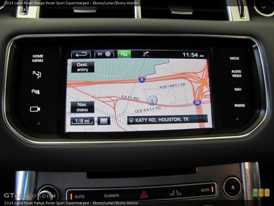 Ebony/Lunar/Ebony Interior Navigation for the 2014 Land Rover Range Rover Sport Supercharged #93734679