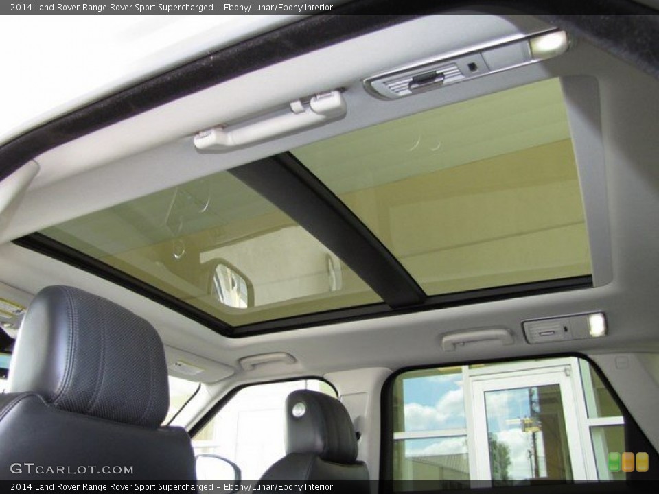 Ebony/Lunar/Ebony Interior Sunroof for the 2014 Land Rover Range Rover Sport Supercharged #93734811