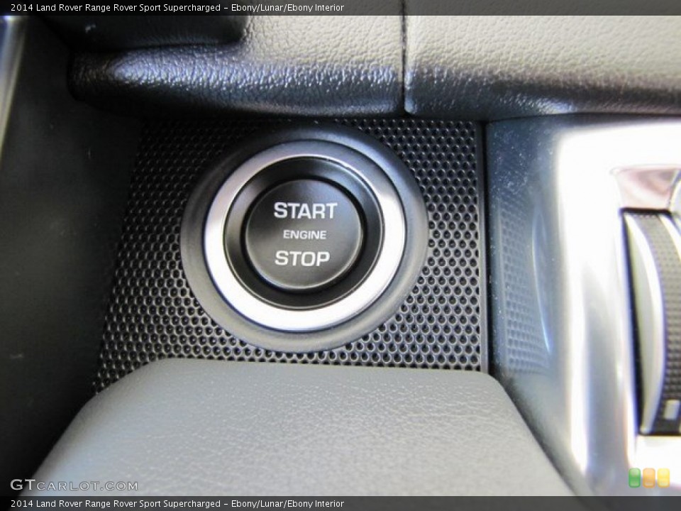 Ebony/Lunar/Ebony Interior Controls for the 2014 Land Rover Range Rover Sport Supercharged #93734856