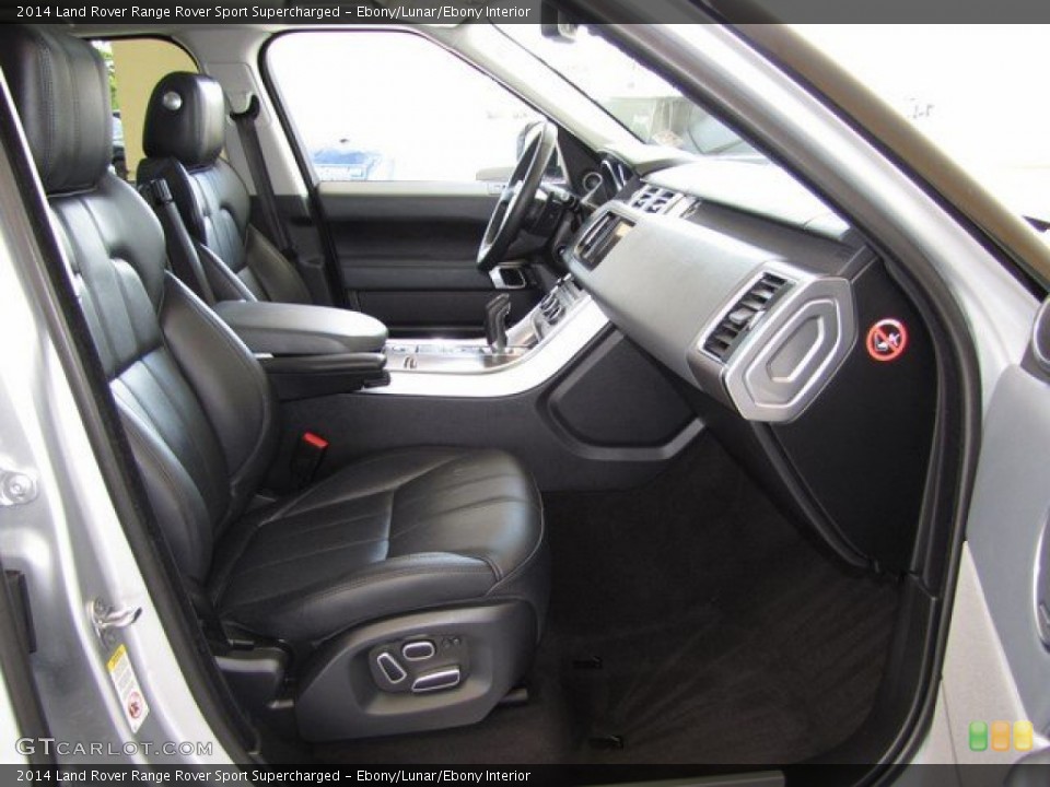 Ebony/Lunar/Ebony Interior Photo for the 2014 Land Rover Range Rover Sport Supercharged #93734958
