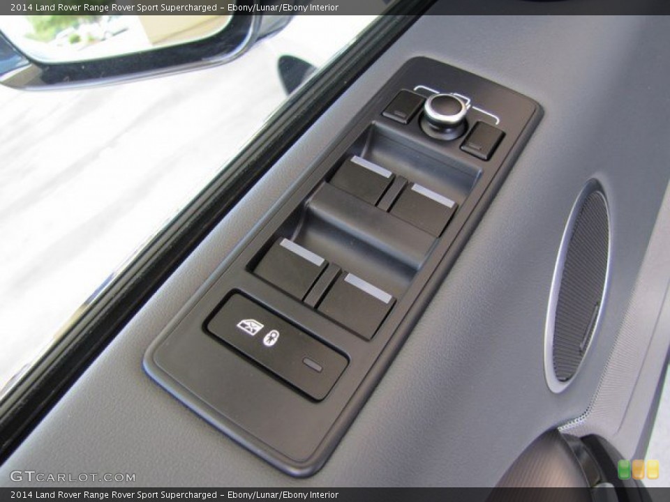 Ebony/Lunar/Ebony Interior Controls for the 2014 Land Rover Range Rover Sport Supercharged #93735366