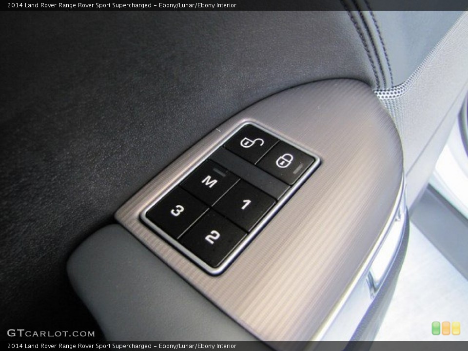 Ebony/Lunar/Ebony Interior Controls for the 2014 Land Rover Range Rover Sport Supercharged #93735384