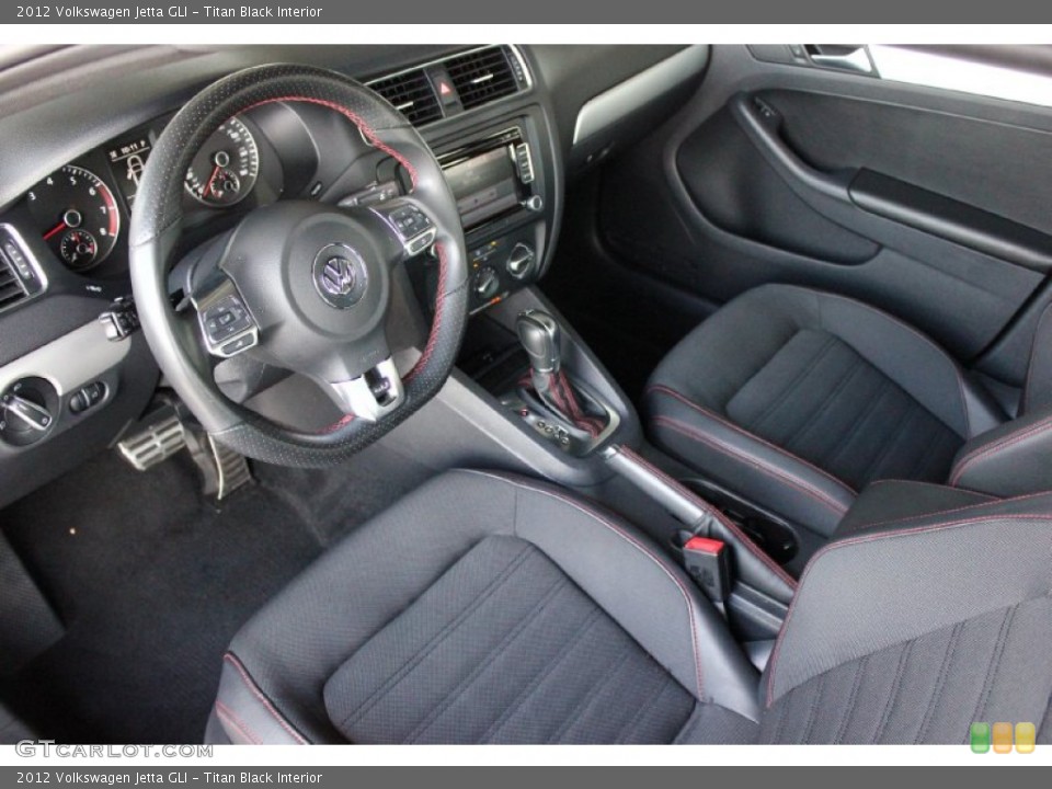 Titan Black Interior Photo for the 2012 Volkswagen Jetta GLI #93739785