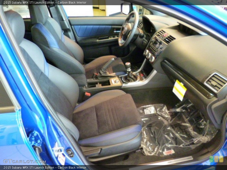 Carbon Black Interior Photo for the 2015 Subaru WRX STI Launch Edition #93740190