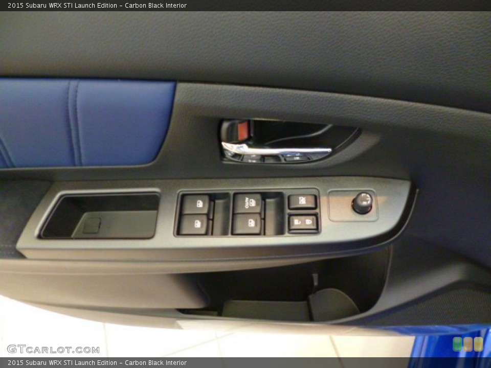 Carbon Black Interior Controls for the 2015 Subaru WRX STI Launch Edition #93740271