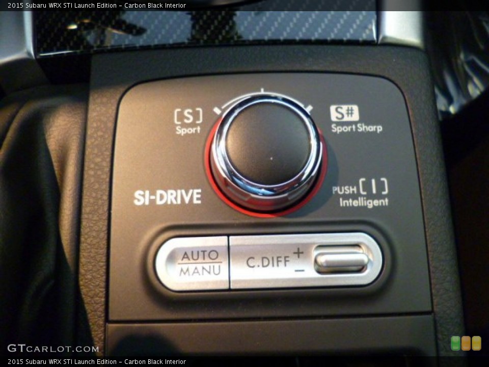 Carbon Black Interior Controls for the 2015 Subaru WRX STI Launch Edition #93740286