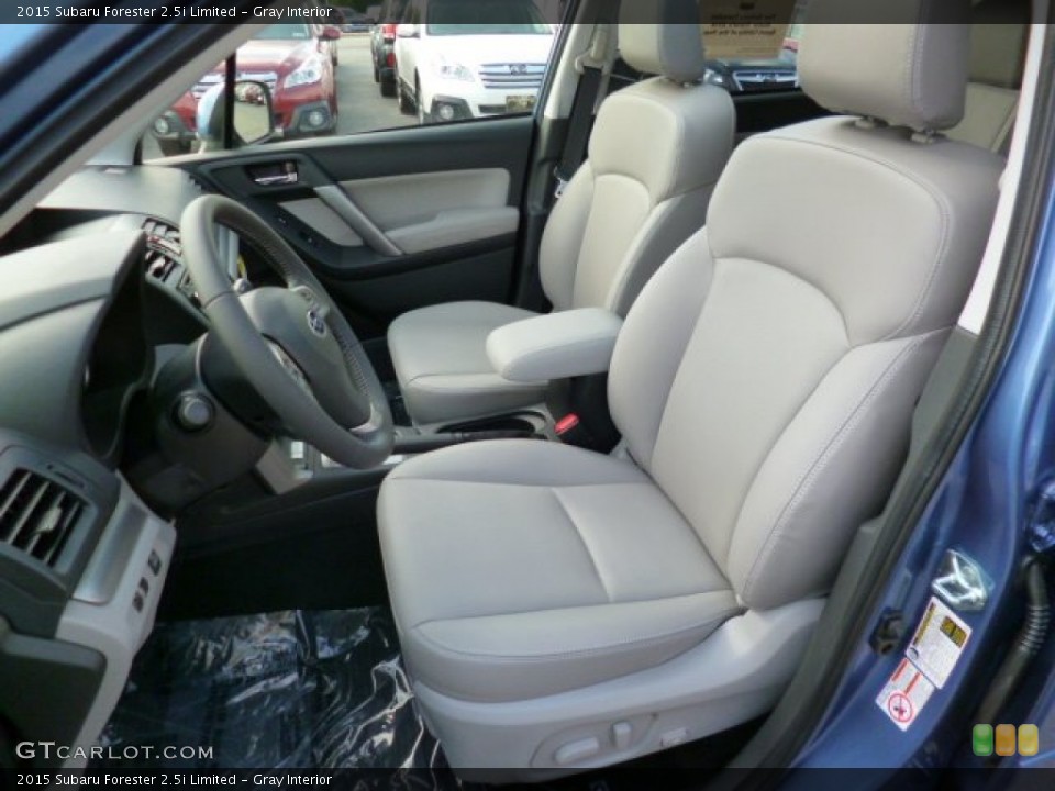 Gray Interior Front Seat for the 2015 Subaru Forester 2.5i Limited #93740823