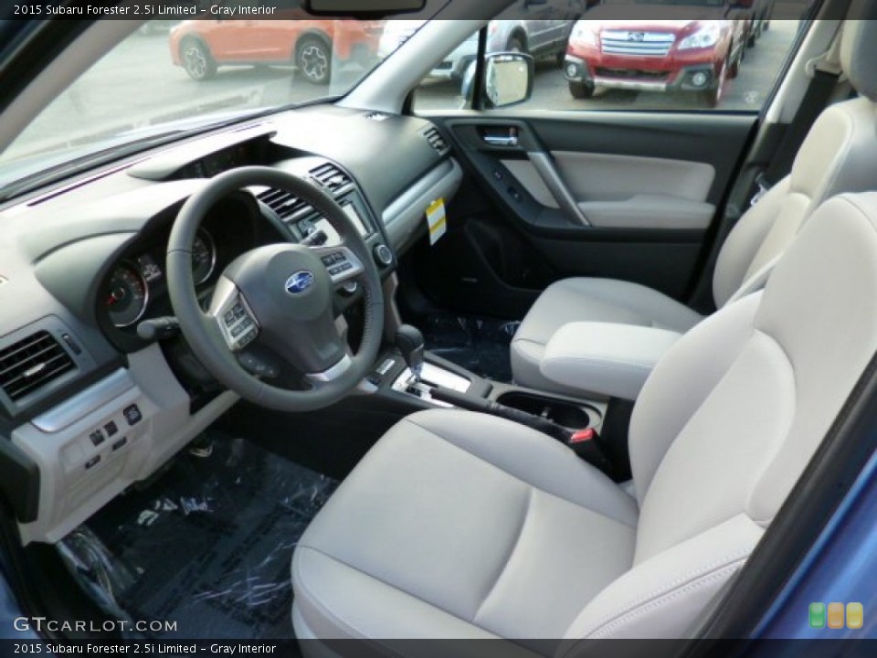Gray Interior Photo for the 2015 Subaru Forester 2.5i Limited #93740838