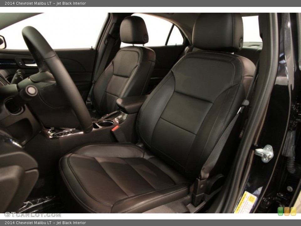 Jet Black Interior Front Seat for the 2014 Chevrolet Malibu LT #93743013