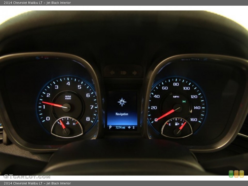 Jet Black Interior Gauges for the 2014 Chevrolet Malibu LT #93743054