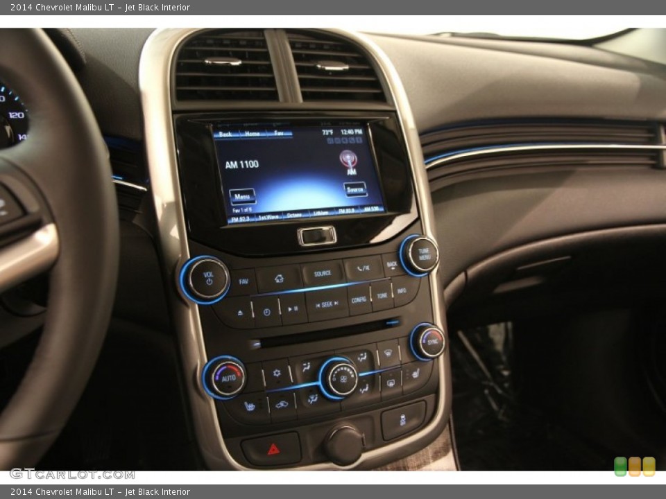 Jet Black Interior Controls for the 2014 Chevrolet Malibu LT #93743085