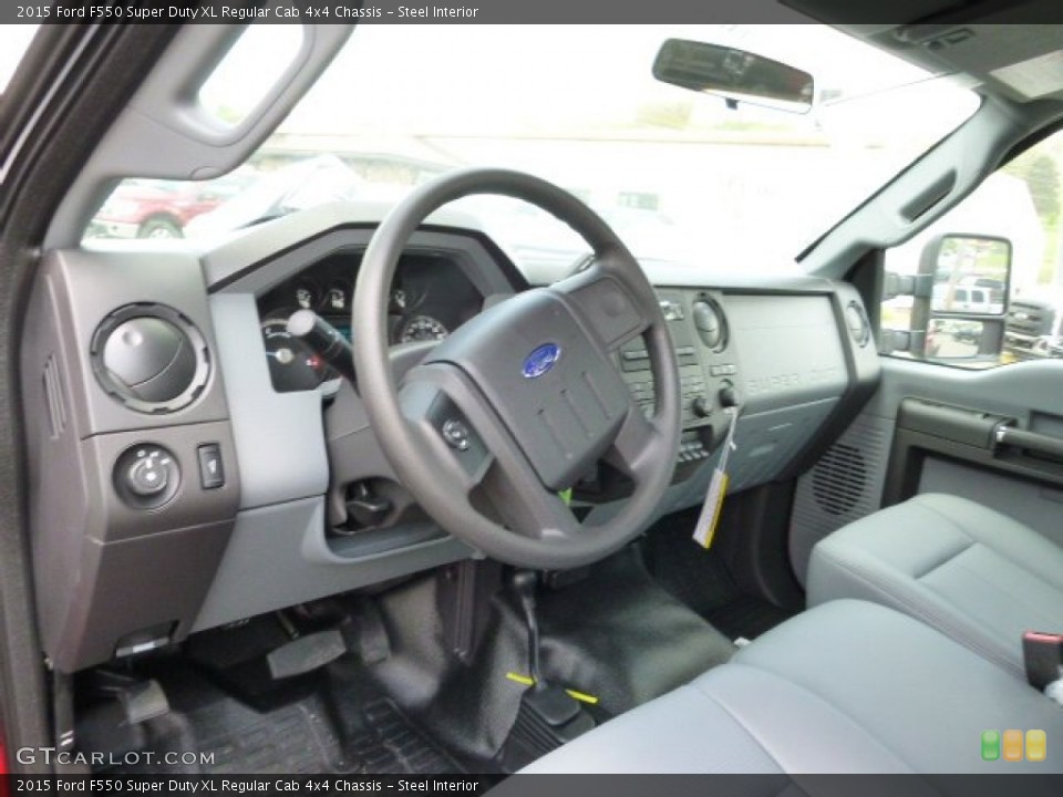 Steel Interior Dashboard for the 2015 Ford F550 Super Duty XL Regular Cab 4x4 Chassis #93756077